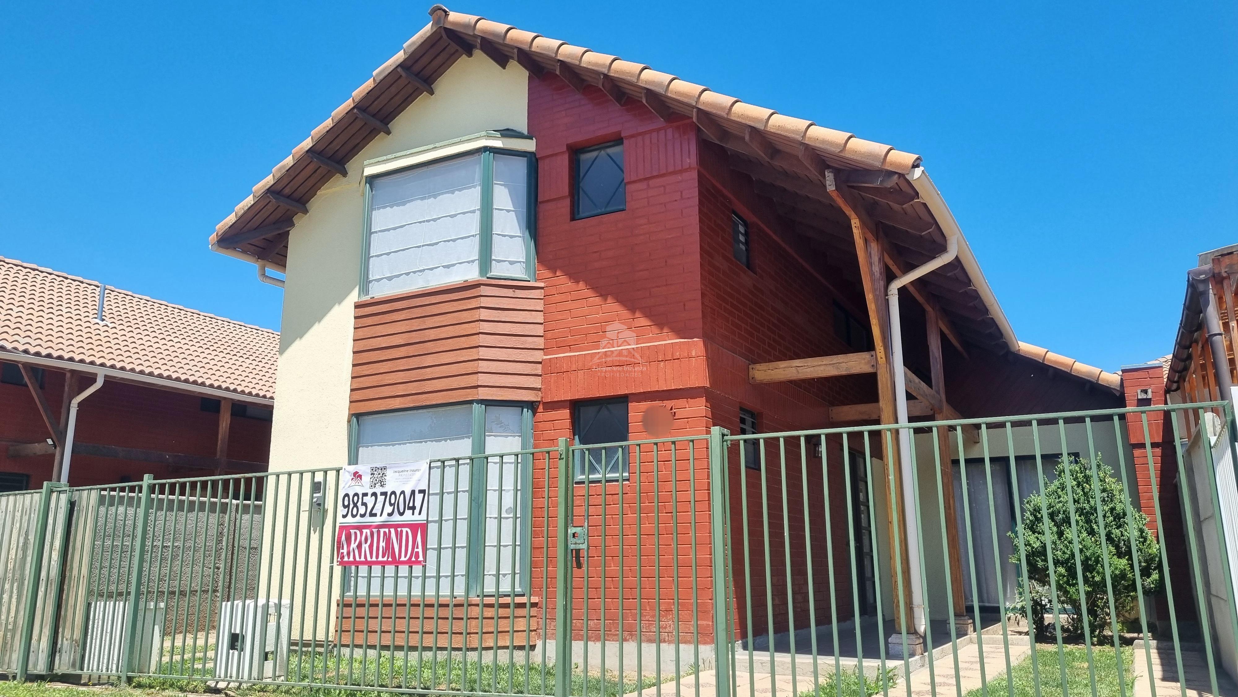 ARRIENDO CASA EN BARRIO CENTRO NUEVO MACHALI RANCAGUA